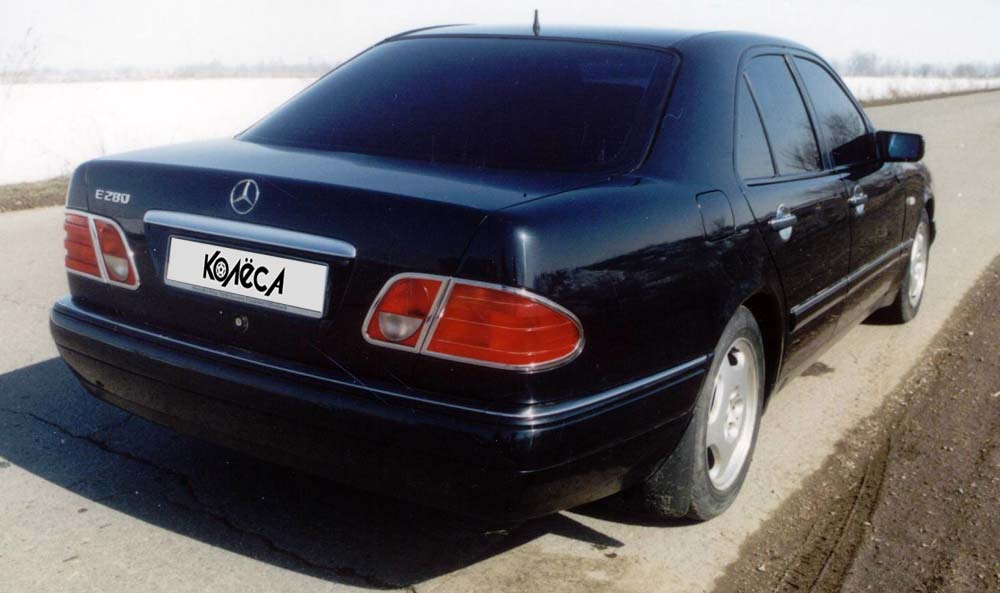 Днище мерседес w210